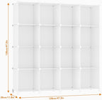 HOMIDEC Closet Organizers and Storage, 16 Cube Storage Organizer, Closet - Image 3
