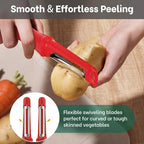 Beneno Swivel Vegetable Peeler, Razor-Sharp Smooth Peeling Potato Peelers - Image 8