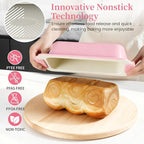Kikcoin 25 PCS Stackable Baking Pans Set, Non-stick Bakeware Sets - Image 4