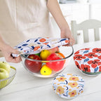 5 Pieces Bowl Covers Reusable, 5 Size Stretch Cloth Covers - Image 3