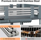 Urackify Stainless Steel Dish Drying Rack - Image 8