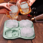 Cute Owl Ice Cube Mold, Owl Shapes Ice Cube Tray, Silicone Ice Mold Fun Shapes - Image 4
