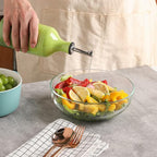 Sweejar Ceramic Olive Oil Dispenser Bottle, Opaque Oil Cruet Protects to Reduce - Image 4