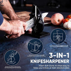 VN3 Professional Knife Sharpener | 3-Action Streamlined Sailboat Design - Image 3