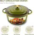 Miereirl 6 Quart Enameled Dutch Oven Pot - Image 6