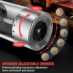 Electric Salt and Pepper Grinder Set - Image 4