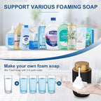 Ceramic Foaming Soap Dispenser, 12 oz Bathroom Foam Hand Soap Dispenser - Image 4