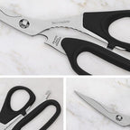 Messermeister 8.5-Inch Take-Apart Utility Shears, Nut Cracker, Jar Lid - Image 4