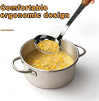 FJNATINH Stainless Steel Wok Spatula and Ladle Tool, Mirror Polished Cooking - Image 7