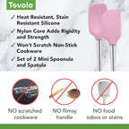 Tovolo Flex Core Silicone Spatula Spoonula Set of 2 - Image 3