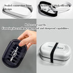 2Pack Travel Soap Container, Leakproof Travel Soap Box Bar Soap Dish Case - Image 4