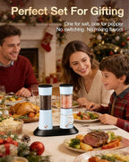 Gravity Electric Salt and Pepper Grinder Set 2-Pack - Image 7