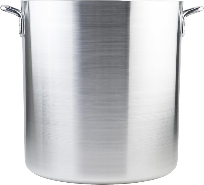 Winware Professional Aluminum 60 Quart Stockpot - Image 2