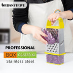 Urbanstrive Cheese Grater With Container, Professional Cheese Grater with Handle - Image 5