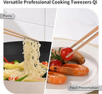 DEHOV 12 Inch Stainless Steel Kitchen Tongs - Image 5