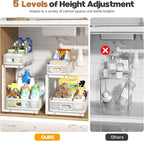 2 Pack Under Sink Organizer - Image 8