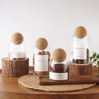 Coffee Sugar Tea Container Set, 3 Pack Glass Jars - Image 7