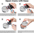 Beneno Can Opener, Manual Side Safe Cut Can Opener Smooth Edge - Image 7