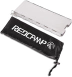 REDCAMP Folding Outdoor Stove Windscreen, 10 Plates Aluminum Camping Stove - Image 6