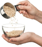 Hudson Essentials Stainless Steel Measuring Cups Set - Image 6