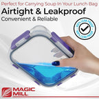 Magic Mill Premium Borosilicate Glass Food Storage Containers - Image 5