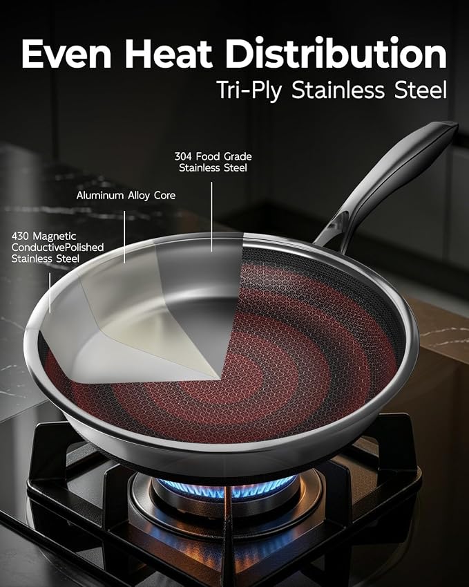 FogDream 12 Inch Nonstick Frying Pan - Image 4
