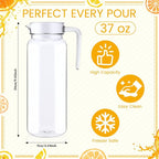 Didaey 4 Pcs Acrylic Water Pitcher - Image 2