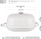 VORRINGARD Enameled Cast Iron Dutch Oven Pot - Image 2