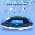 USB Rechargeable Electric Can Opener – Battery Operated, One Touch Automatic - Image 2