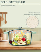 Ciwete Enameled Cast Iron Dutch Oven – 4.4 Quart Pot - Image 5