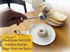 JETKONG Powdered Sugar Shaker Duster Flour Dispenser Shaker - Image 3