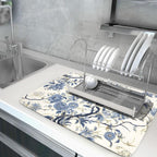 Chinoiserie Trees Dish Drying Mat - Image 5
