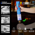 Secura Electric Wine Opener, Automatic Electric Wine Bottle Corkscrew Opener - Image 2