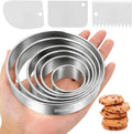 9Pcs Round Cookie Cutter Set by Unknown