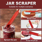 Walfos Silicone Jar Spatula - Image 2