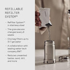 Aarke Purifier - Premium Glass and Stainless Steel Water Filter Pitcher - Image 7