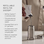 Aarke Purifier - Premium Glass and Stainless Steel Water Filter Pitcher - Image 7