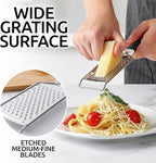 Zulay Kitchen Professional Cheese Grater Stainless Steel - Image 3