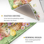 Easter Rabbit Eggs Dish Drying Mat - Image 3