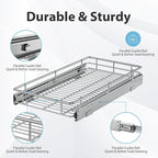 ZOINLIY Pull Out Cabinet Organizer, Versatile Slide Out Kitchen Organizers and - Image 3
