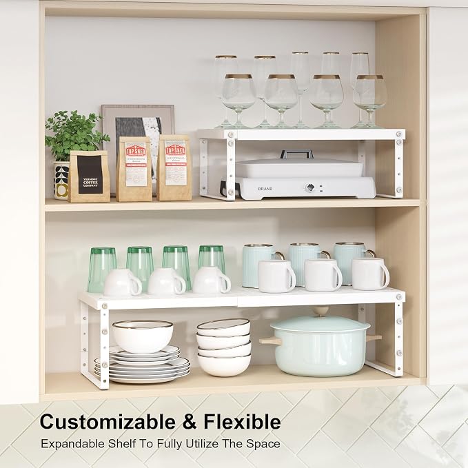 RUILALIFE Expandable Cabinet Organizer Shelf - Image 7
