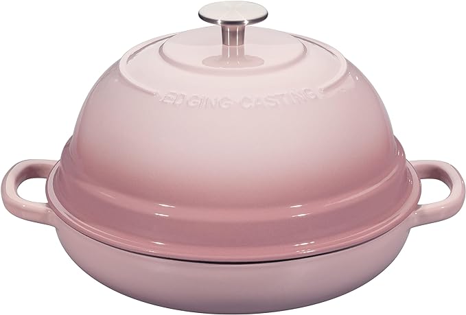 EDGING CASTING Enameled Cast Iron Dutch Oven Pot by EDGINGCOOKWARE