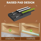 Seinloes 2 Pack Expandable Pull Out Cabinet Organizer 21" Deep - Image 2