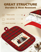 Slohif Silcone Christmas Pot Holders - Image 2