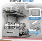 Under Sink Organizer Upgrade To Professional Rails, 2-Tier Dual Pull Out - Image 2