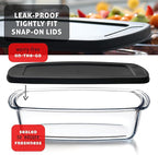 EATEX 7-Pack Glass Food Storage Containers - Image 7