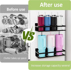 SMRCAD 4 Pack Magnetic Water Bottle Holder - Image 3