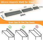 30"/24"/20" Silicone Stove Top Magnetic Shelf - Image 2