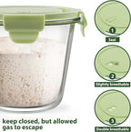 Freshmage 23oz Glass Meal Prep Containers - Image 3