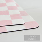 Ohocut Checkered Dish Drying Mat - Image 6